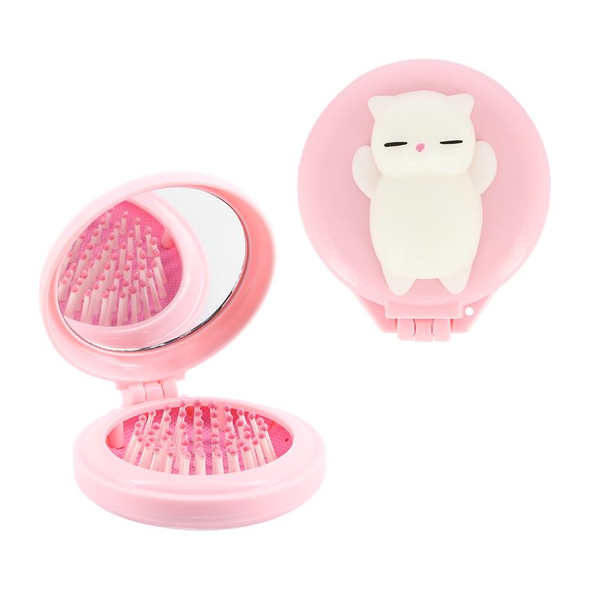 MISS PINKY | Расческа для волос с зеркалом `MISS PINKY`