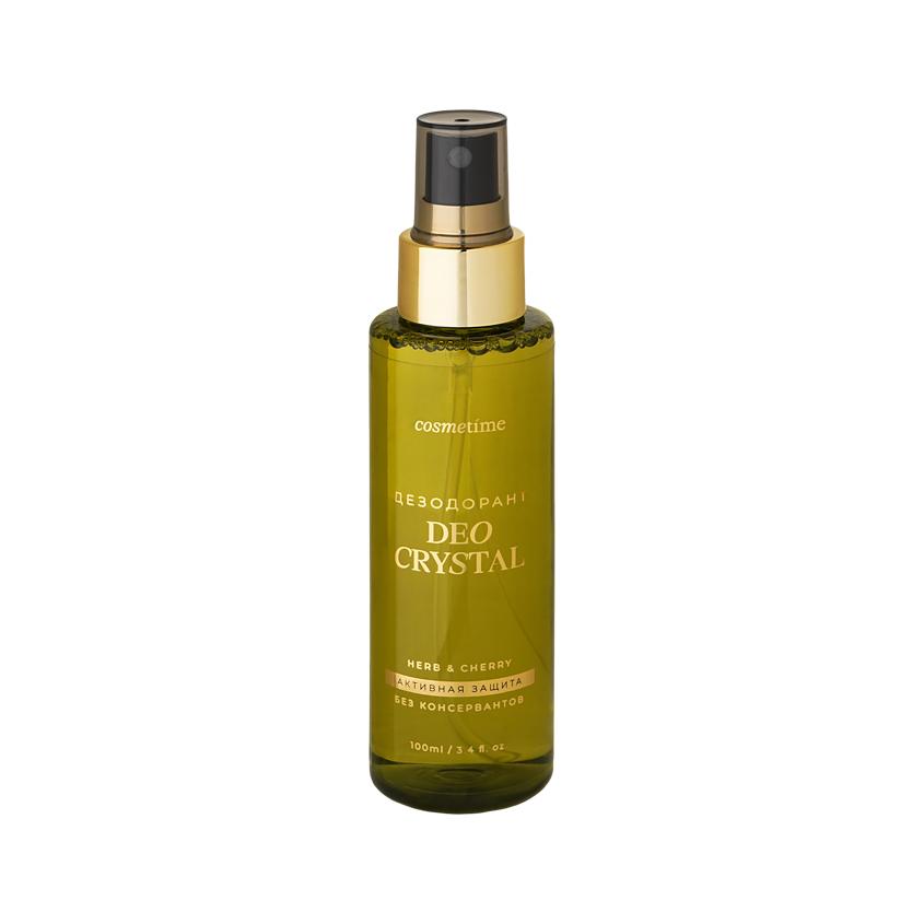 Део-спрей жен. `COSMETIME` Deo Crystal Вишня и травы 100 мл