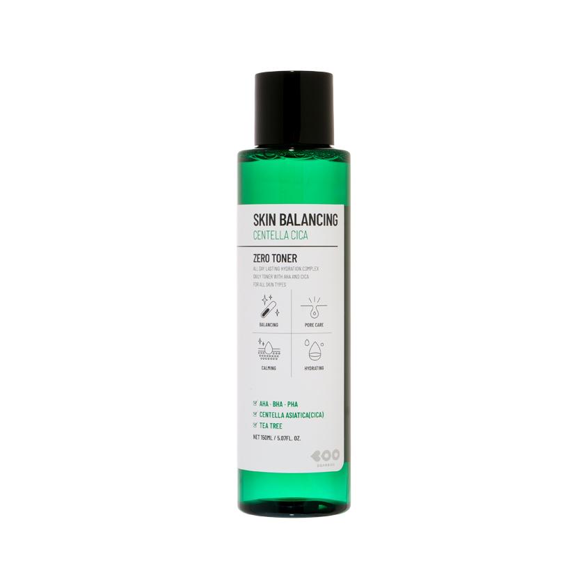 DEARBOO | Тонер для лица `DEARBOO` SKIN BALANCING с AHA, BHA и PHA-кислотами, экстрактом центеллы и чайного дерева 150 мл