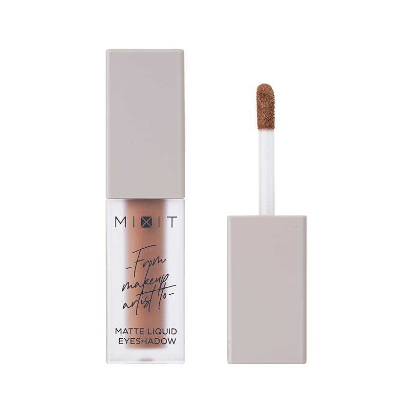 Тени для век `MIXIT` MATTE LIQUID EYESHADOW жидкие матовые тон 03 Honeydew