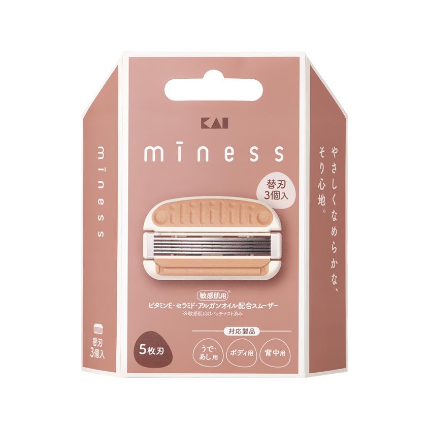 Кассеты для станка `MINESS` 5 лезвий 3 шт
