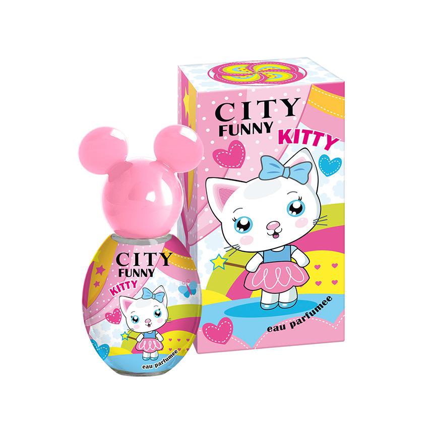 CITY PARFUM | Душистая вода `CITY PARFUM` `CITY FUNNY` KITTY (дет.) 30 мл