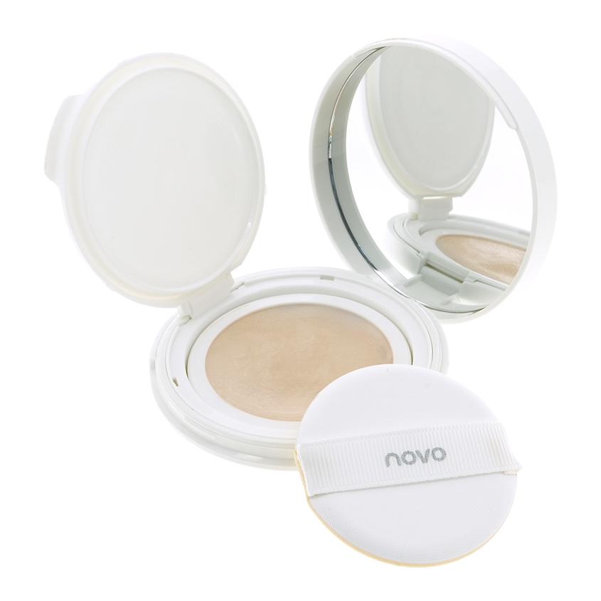 Основа-кушон тональная для лица `NOVO` SOFT MIST LOCKING CUSHION CREAM тон 04