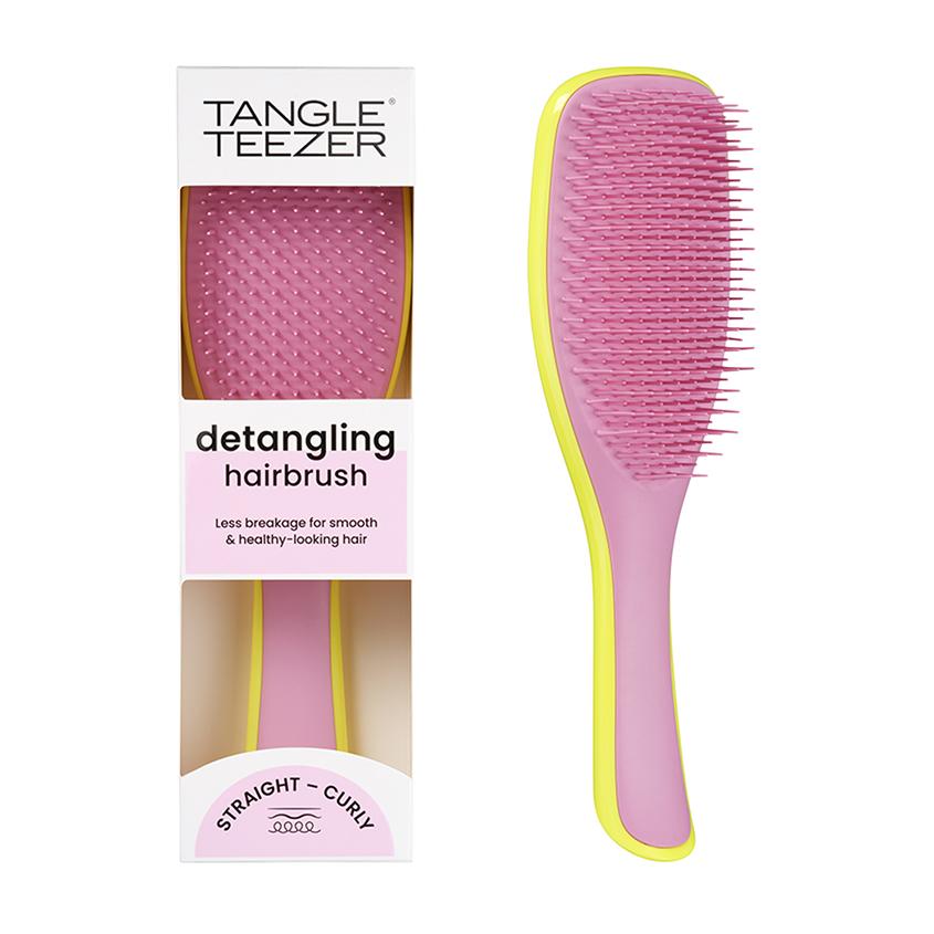 TANGLE TEEZER | Расческа для волос `TANGLE TEEZER` THE ULTIMATE (WET) DETANGLER Hyper Yellow Rosebud для всех типов волос