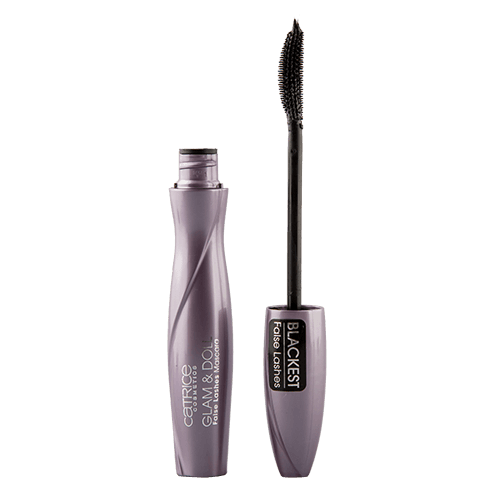 Тушь для ресниц `CATRICE` GLAM & DOLL FALSE LASHES MASCARA с эффектом накладных ресниц (черная)