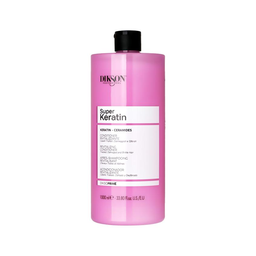 Кондиционер для волос `DIKSON` `DIKSOPRIME` SUPER KERATIN восстанавливающая с кератином и керамидами 1000 мл