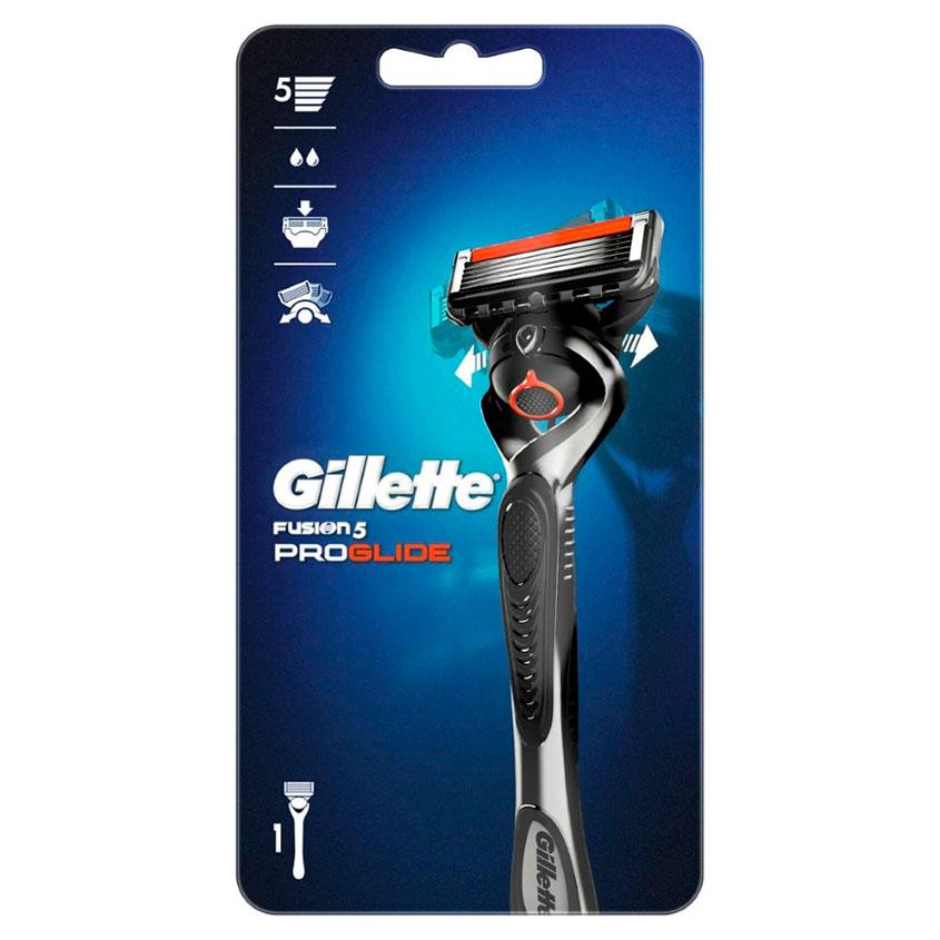 Станок для бритья `GILLETTE` `FUSION` PROGLIDE FLEXBALL с 1 сменной кассетой