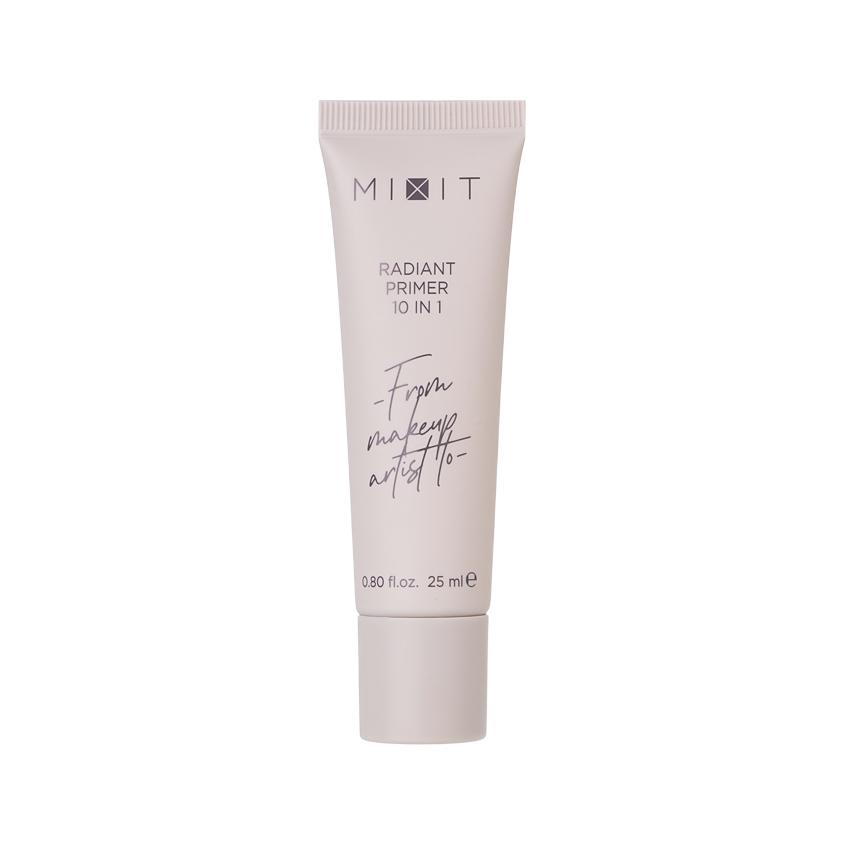 Праймер для лица `MIXIT` RADIANT PRIMER 10в1 светоотражающий