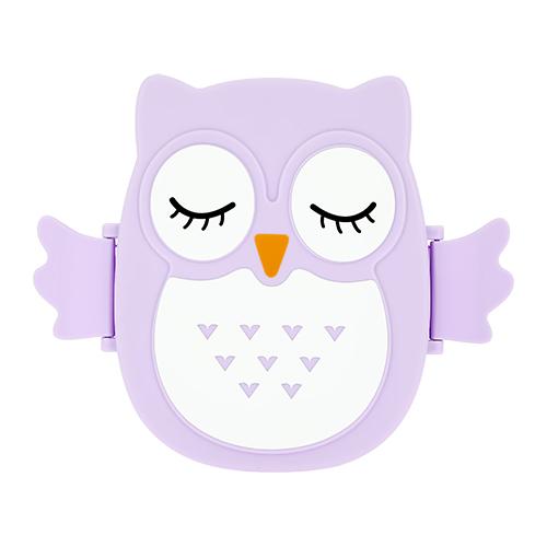 FUN | Ланч-бокс `FUN` OWL violet 16 см