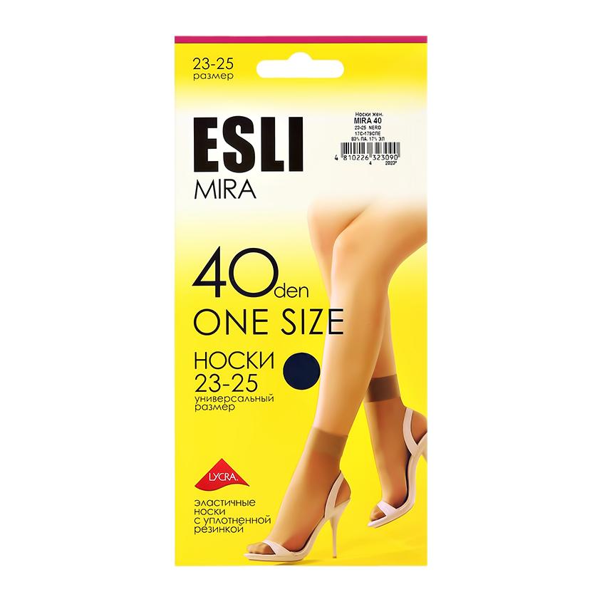 Носки женские `ESLI` MIRA 40 den (nero) one size