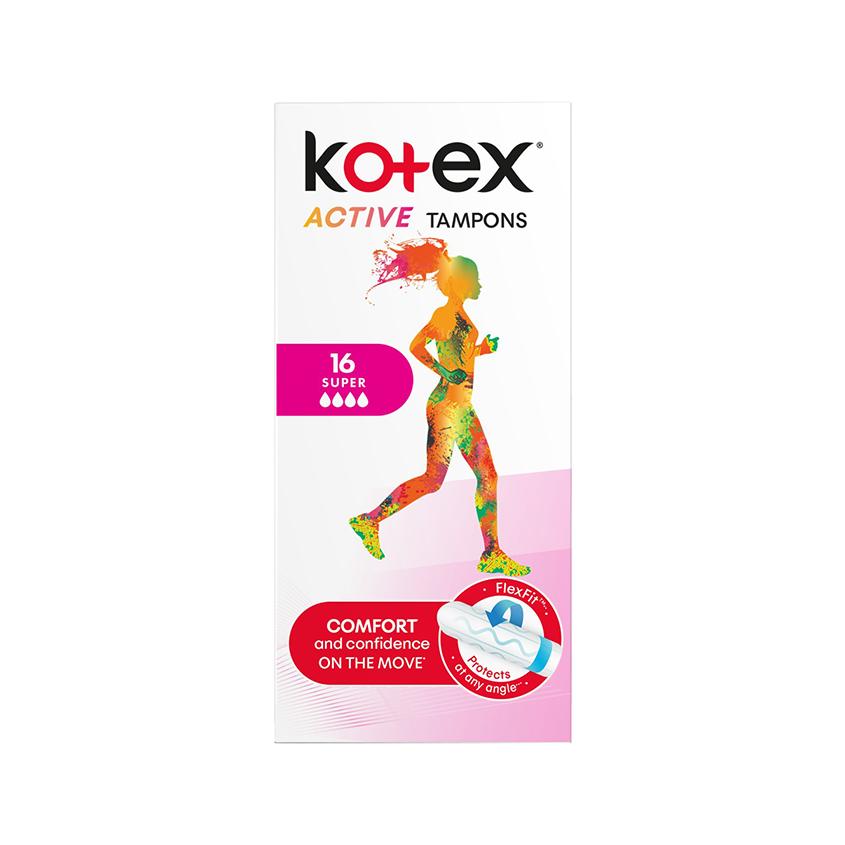 Тампоны `KOTEX` ACTIVE Super 16 шт