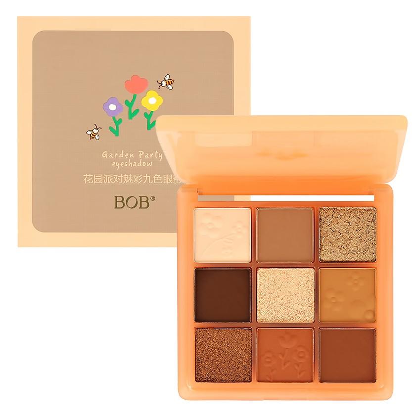 BOB | Палетка теней для век `BOB` GARDEN PARTY EYESHADOW тон 03