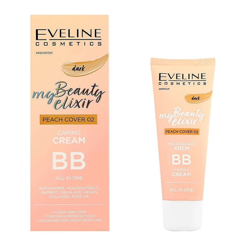 BB-крем для лица `EVELINE` MY BEAUTY ELIXIR DARK PEACH 30 мл