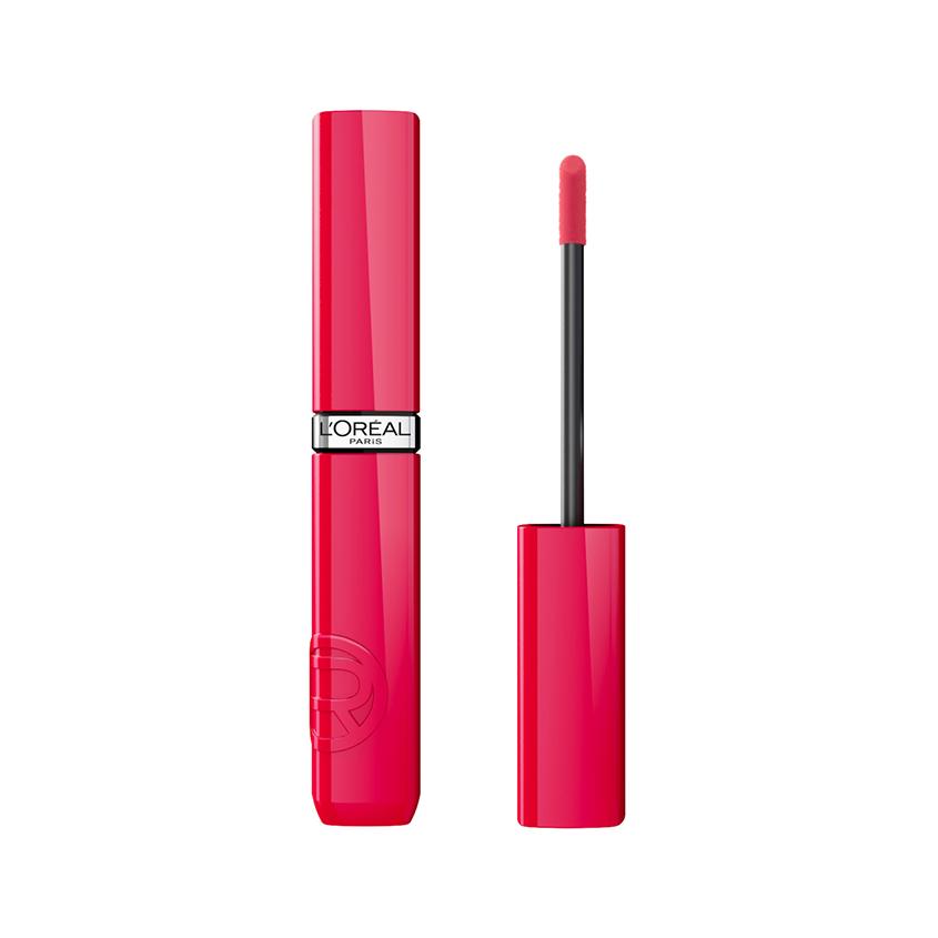 Помада для губ `LOREAL` INFAILLIBLE LAQUE RESISTANCE жидкая глянцевая тон 250 Pink oulala