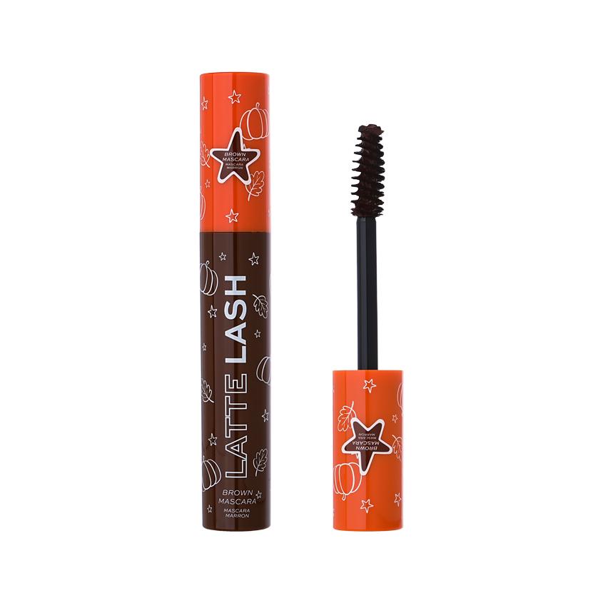 Тушь для ресниц `REVOLUTION` `RELOVE` PUMPKIN SPICE Latte Lash объемная тон Brown