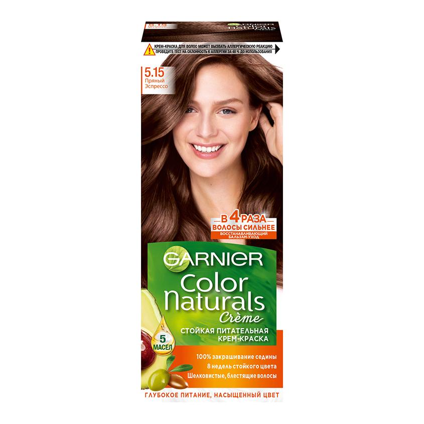 Краска для волос `GARNIER` `COLOR NATURALS` тон 5.15 (Пряный эспрессо)