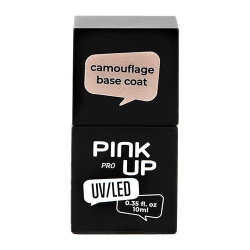 PINK UP | Камуфлирующая база для ногтей UV/LED `PINK UP` `PRO` camouflage base coat тон 08 10 мл