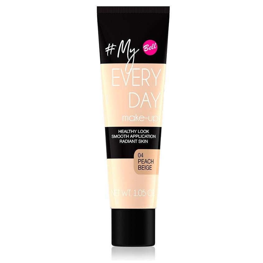 BELL | Тональная основа для лица `BELL` MY EVERY DAY MAKE-UP тон 04 с эффектом сияния