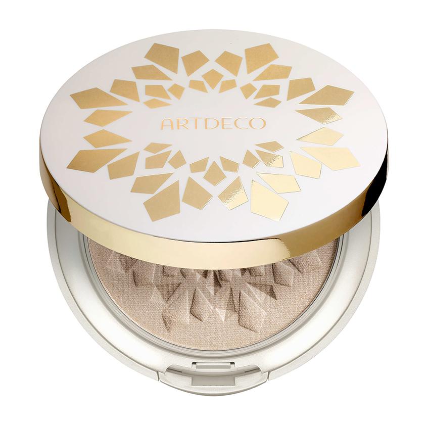 Пудра-хайлайтер компактная для лица `ARTDECO` GLOW HIGHLIGHTING POWDER