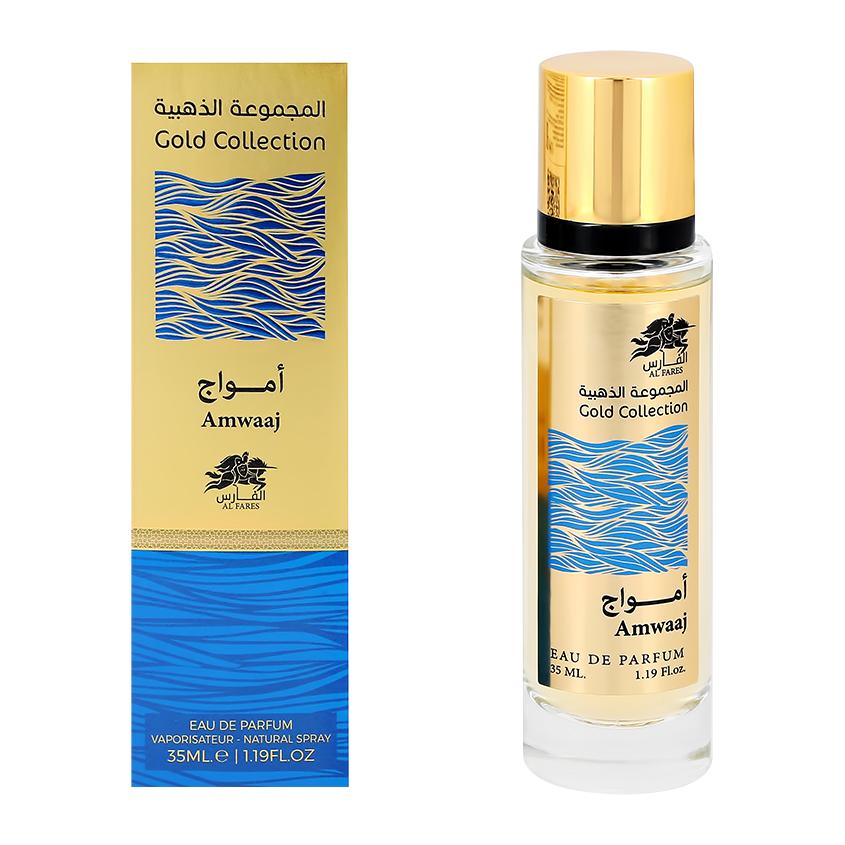 AL FARES | Парфюмерная вода `AL FARES` GOLD COLLECTION amwaaj 35 мл