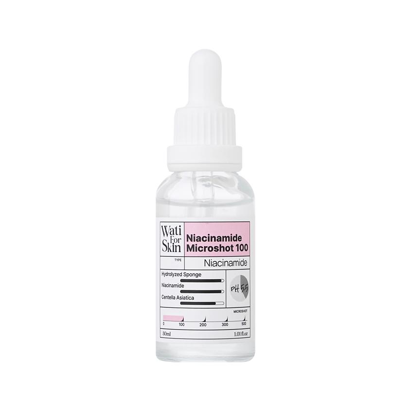 Эссенция для лица `WATI FOR SKIN` MICROSHOT 100 с микроиглами и ниацинамидом 30 мл