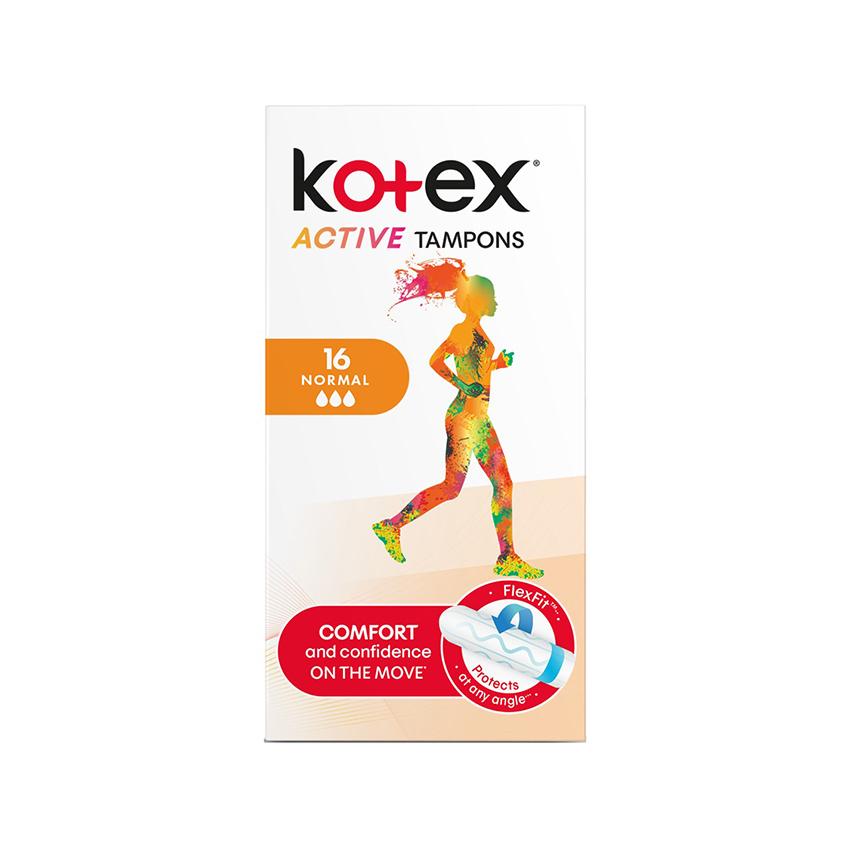 Тампоны `KOTEX` ACTIVE Normal 16 шт