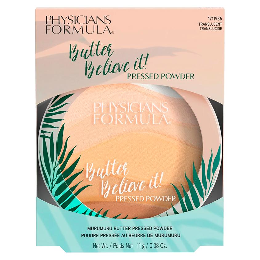 PHYSICIANS FORMULA | Пудра компактная для лица `PHYSICIANS FORMULA` BUTTER BELIEVE IT! тон прозрачная