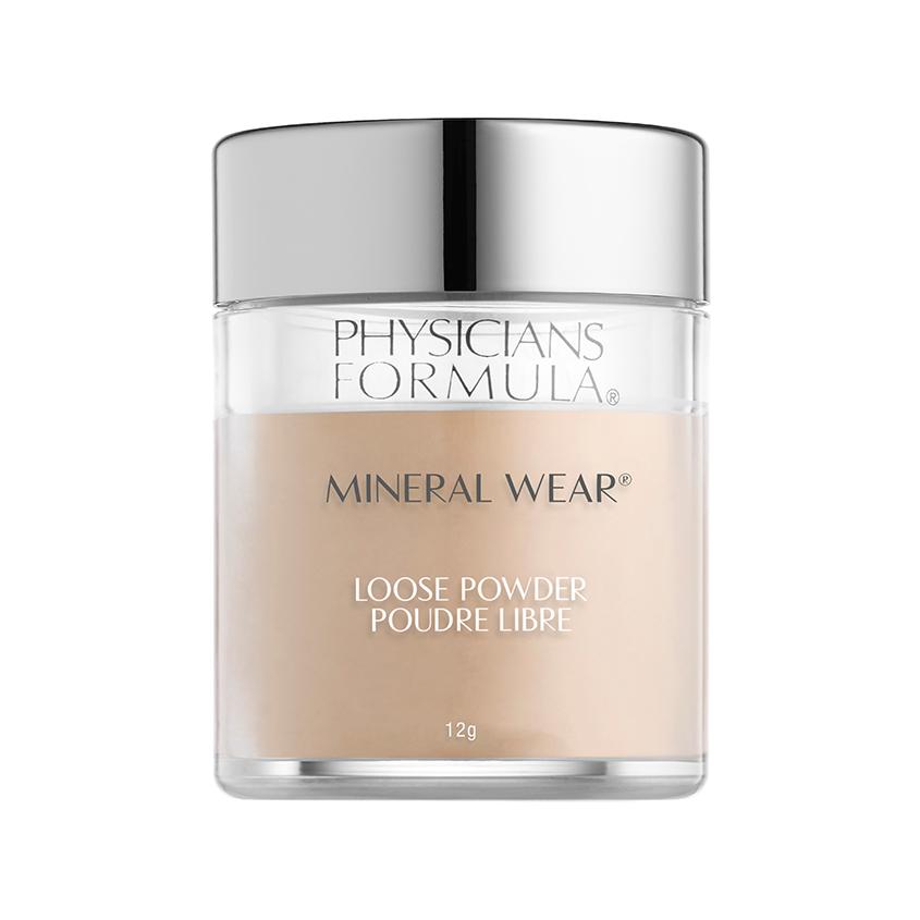 PHYSICIANS FORMULA | Пудра рассыпчатая для лица `PHYSICIANS FORMULA` MINERAL WEAR минеральная тон прозрачный