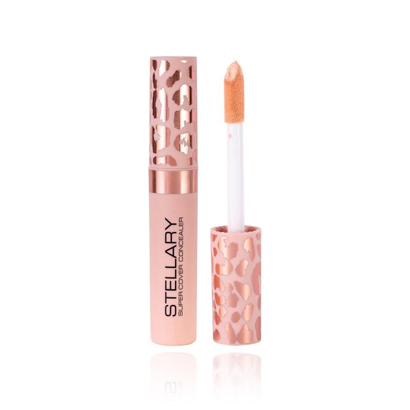 Консилер для лица `STELLARY` SUPER COVER CONCEALER супермаскирующий тон 02 Light peach