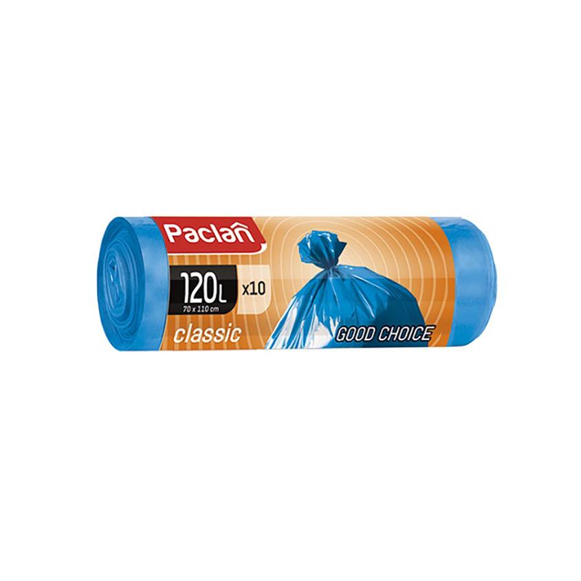 Мешки для мусора `PACLAN` (120 л) 10 шт