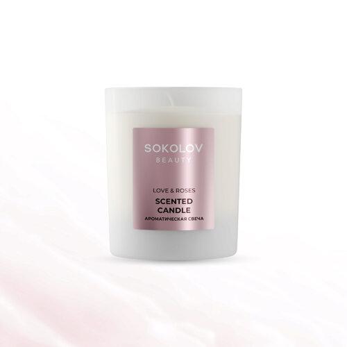 Ароматическая свеча Love & Roses, 145 г