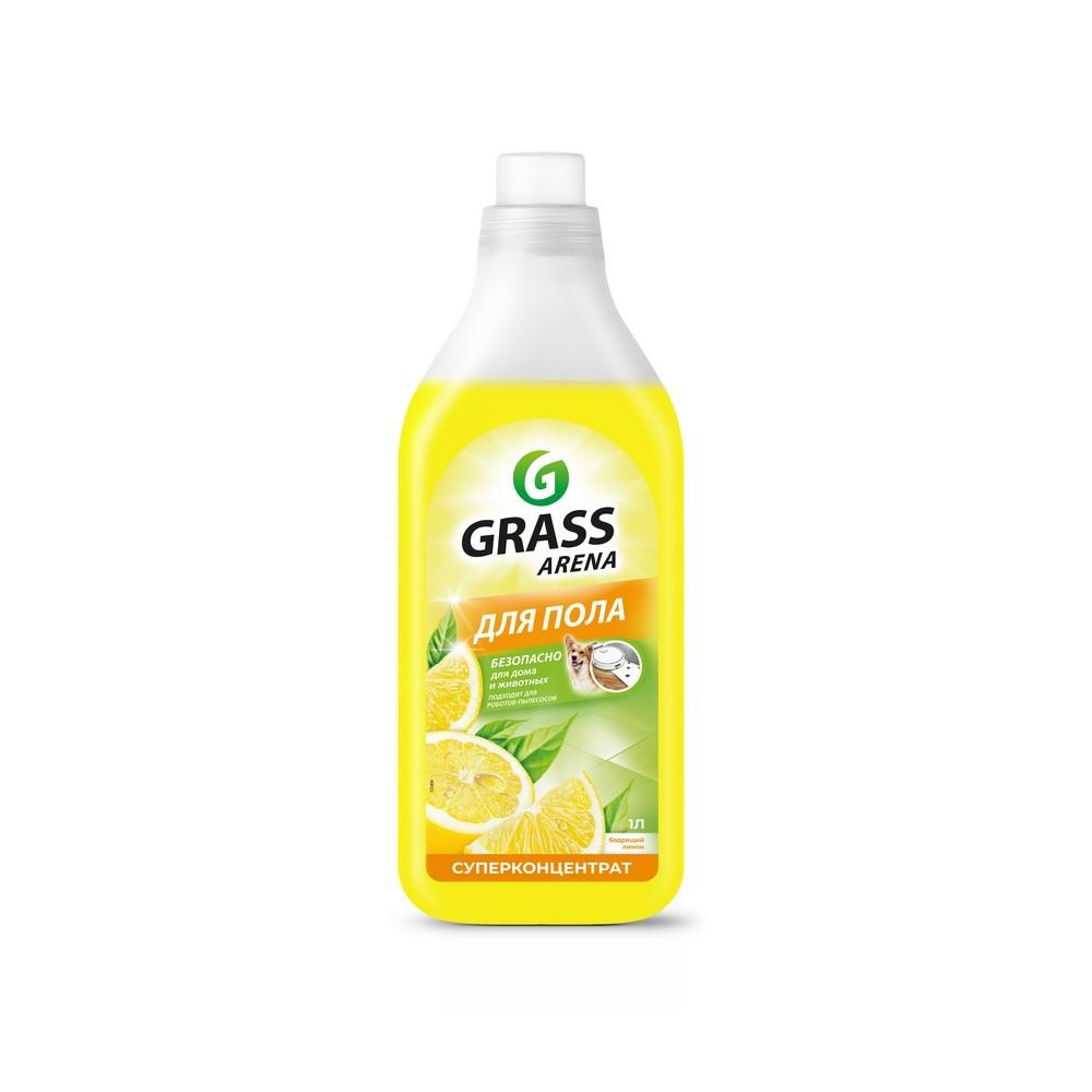 Моющее средство для пола Grass Arena Бодрящий лимон 1л