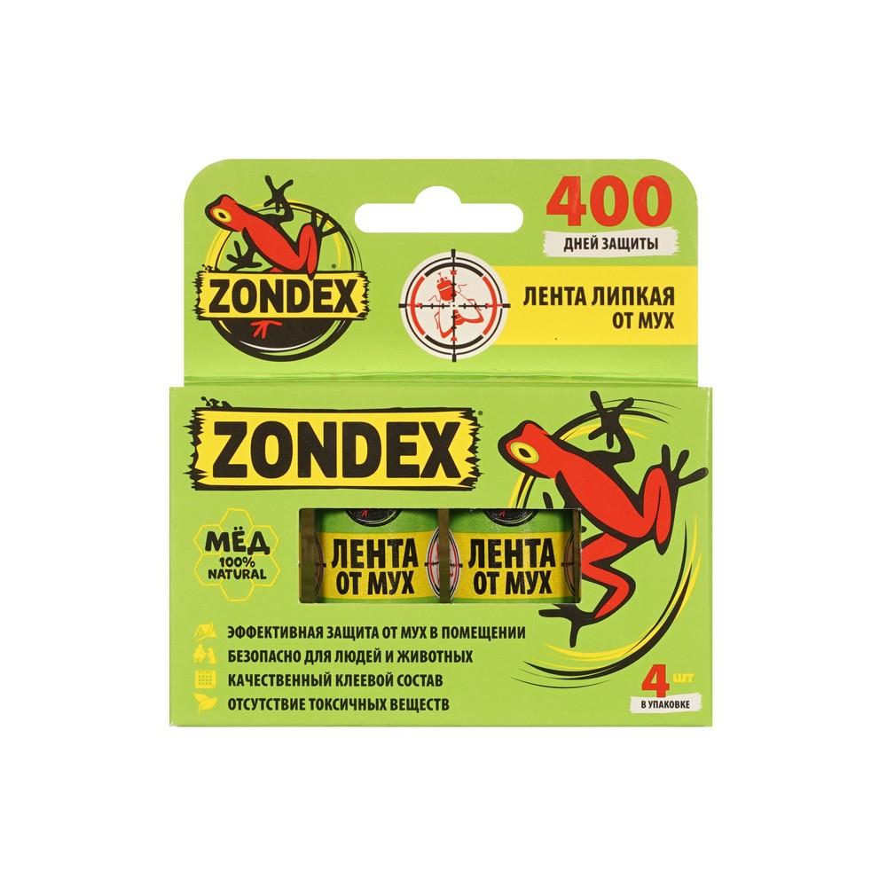 Липкая лента от мух Zondex 4шт