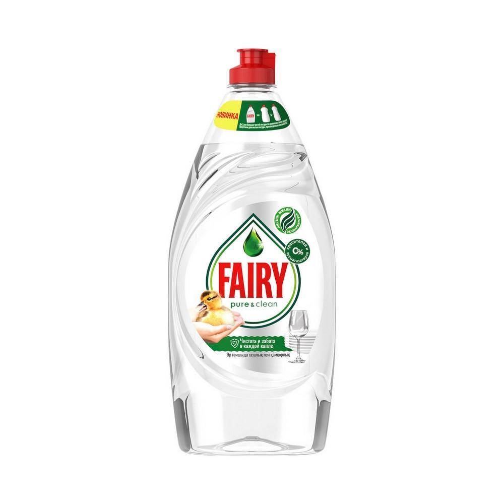 Средство для мытья посуды Fairy Pure & Clean 900мл