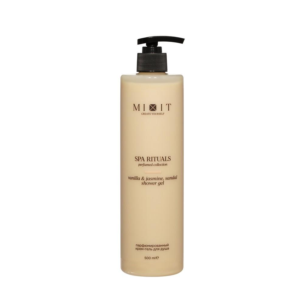Парфюмированный крем - гель для душа Mixit Spa Rituals Vanilla & jasmine, sandal 500мл