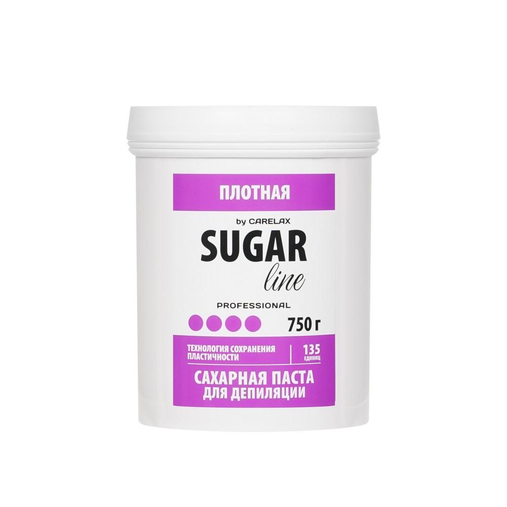 Плотная сахарная паста для депиляции Carelax Sugar Line 750г
