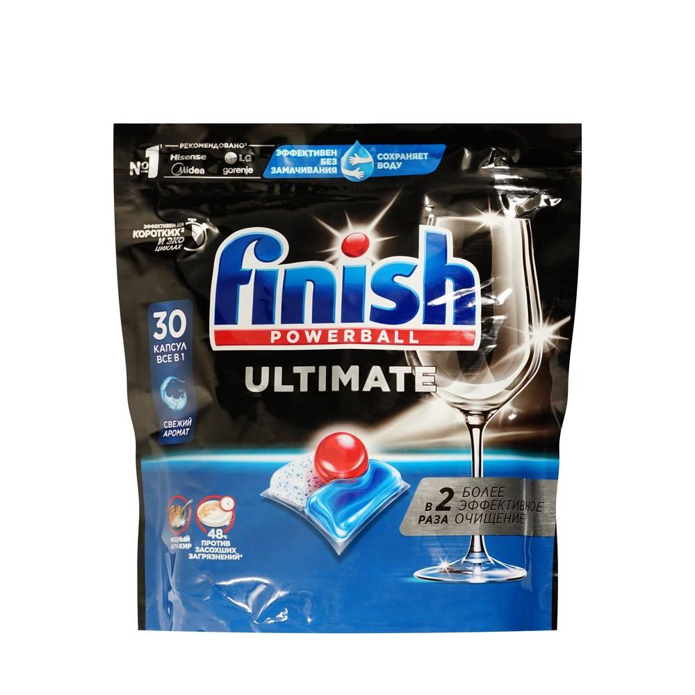 Капсулы для посудомоечных машин Finish Ultimate 30шт