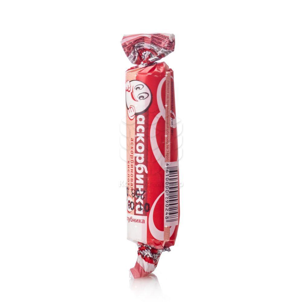 Аскорбинка " Клубника " 40г