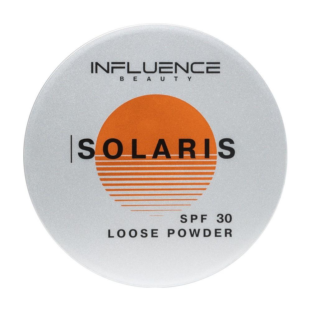 Рассыпчатая пудра для лица Influence Beauty Solaris SPF 30 01 4г