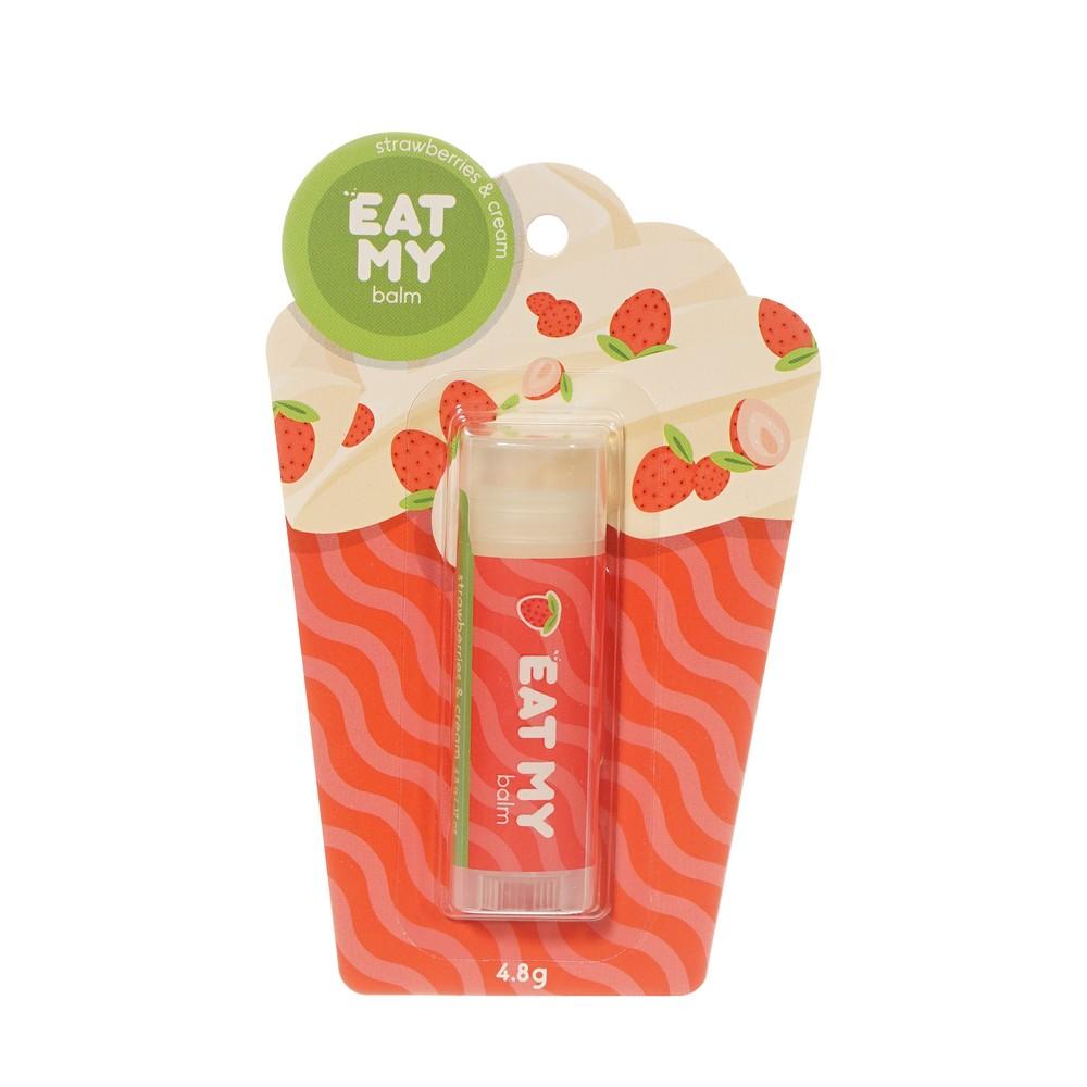 Бальзам для губ Eat My Strawberries & cream 4,8г