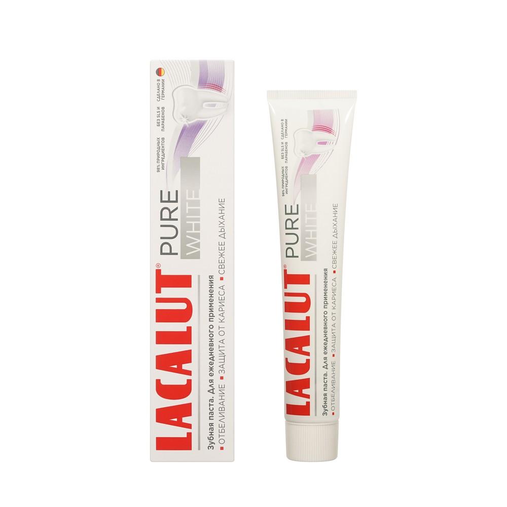 Зубная паста LACALUT Pure White 75мл