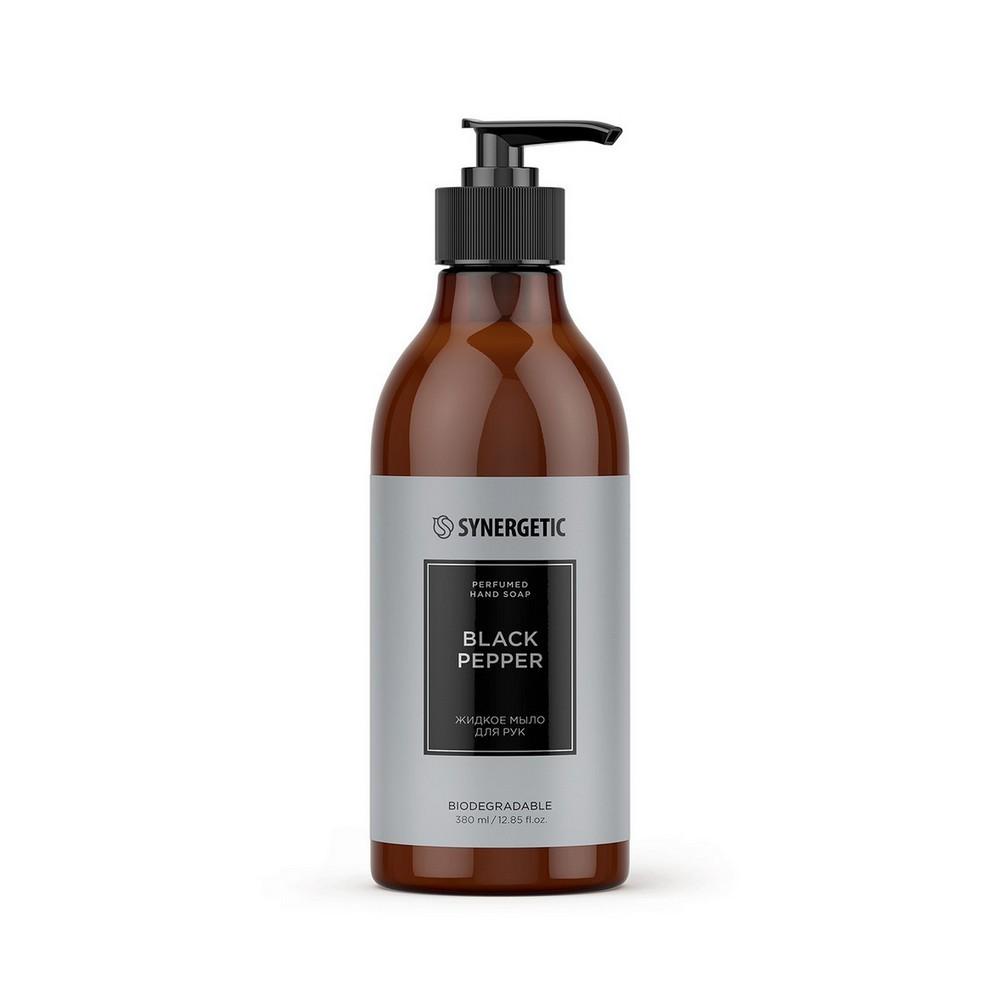 Парфюмированное жидкое мыло для рук Synergetic Black Pepper 380мл