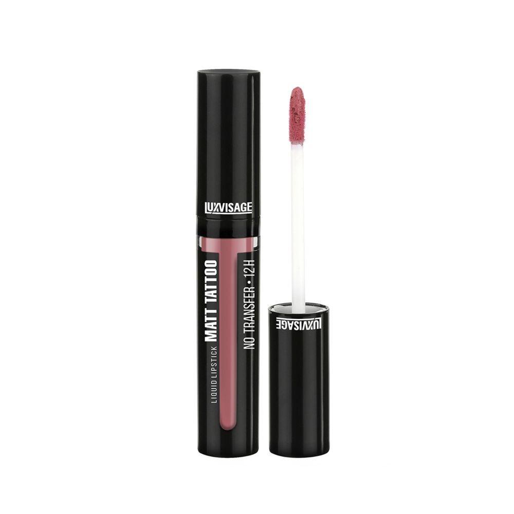 Жидкая помада для губ Luxvisage Matt Tattoo No transfer матовая 104 Lilac nude