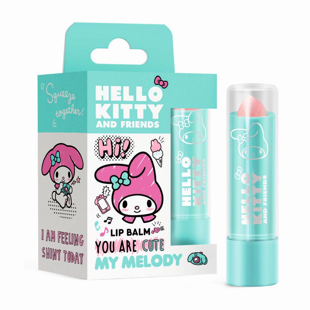 Бальзам для губ Hello Kitty and Friends My Melody Розовый перламутр + сюрприз 4,2г