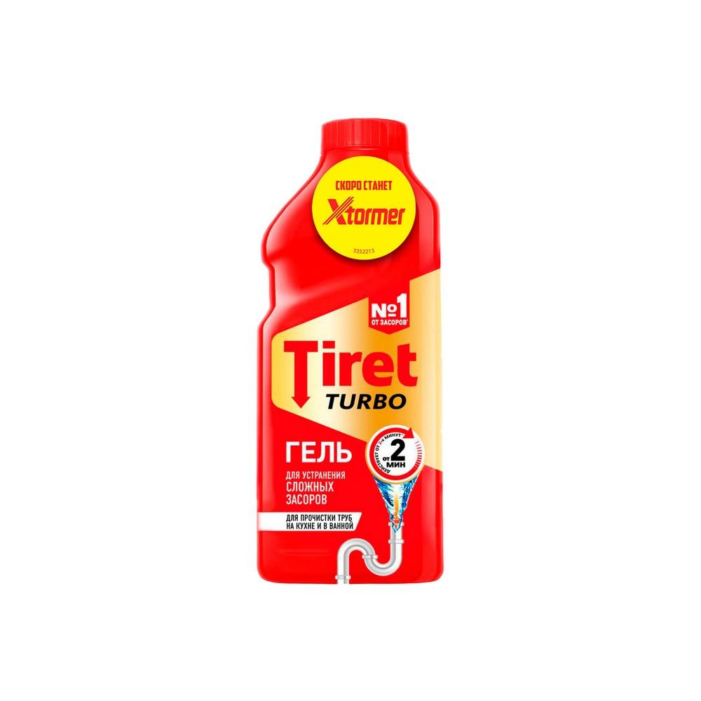 Гель для устранения засоров Tiret Turbo 500мл