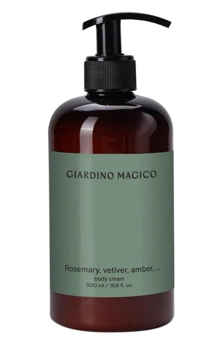 Крем для тела Rosemary, Vetiver, Amber, … (500ml)