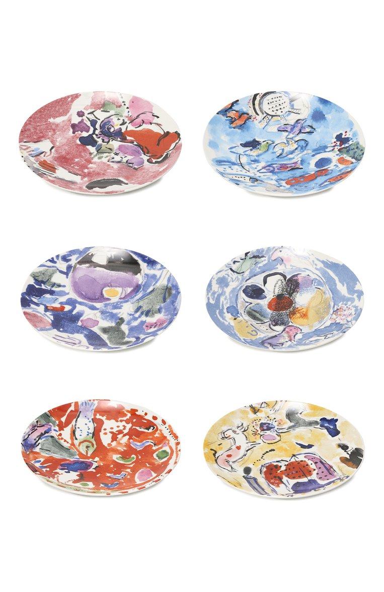 Набор из 6-ти тарелок Collection Marc Chagall