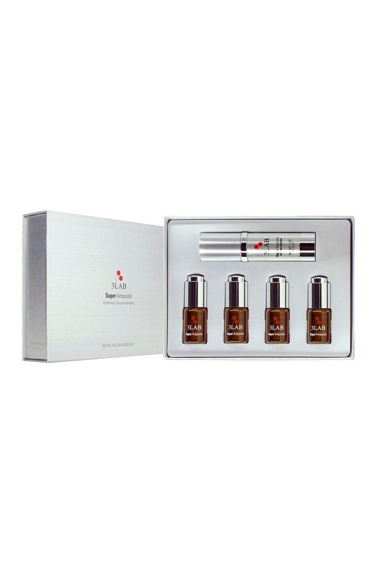 Двухкомпонентная антивозрастная сыворотка для лица "Супер Ампулы" (30ml+4x0,7g)
