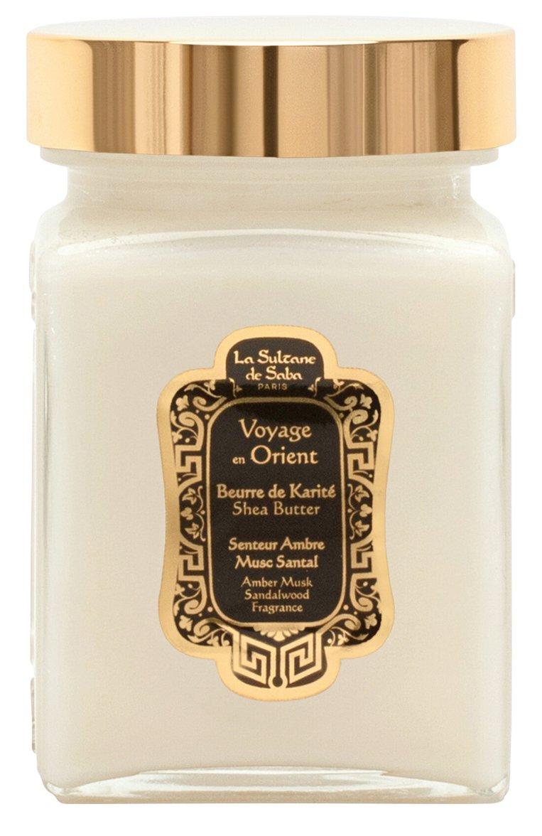 Масло карите для тела и волос "Амбра, Мускус и Сантал" (300ml)