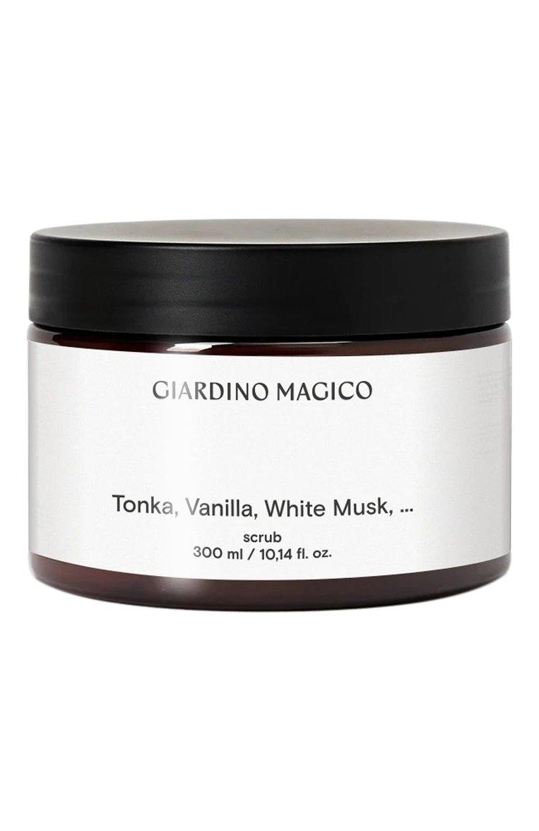 Скраб для тела Tonka, Vanilla, White Musk, … (300ml)